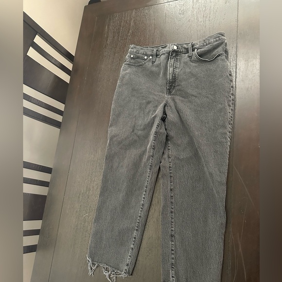 Madewell Denim - Black Distressed Jeans
